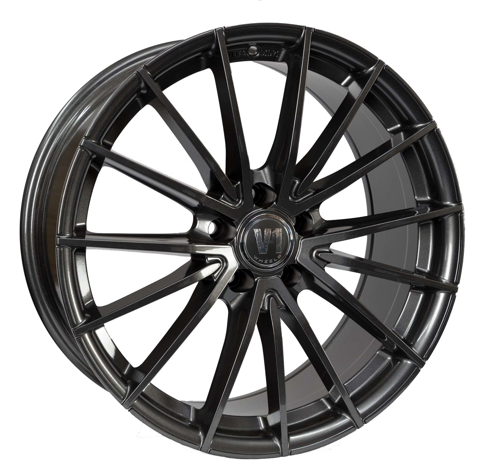 V1 WHEELS V2 ANTRACIET GLANZEND 4052894980261